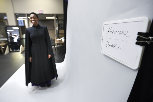 Sarah Afful plays Hermione.