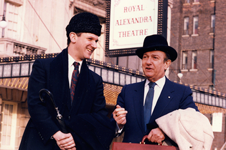 History of Mirvish Theatre Timeline - Ed and David Mirvish