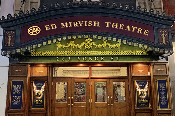 CAA Ed Mirvish Theatre exterior